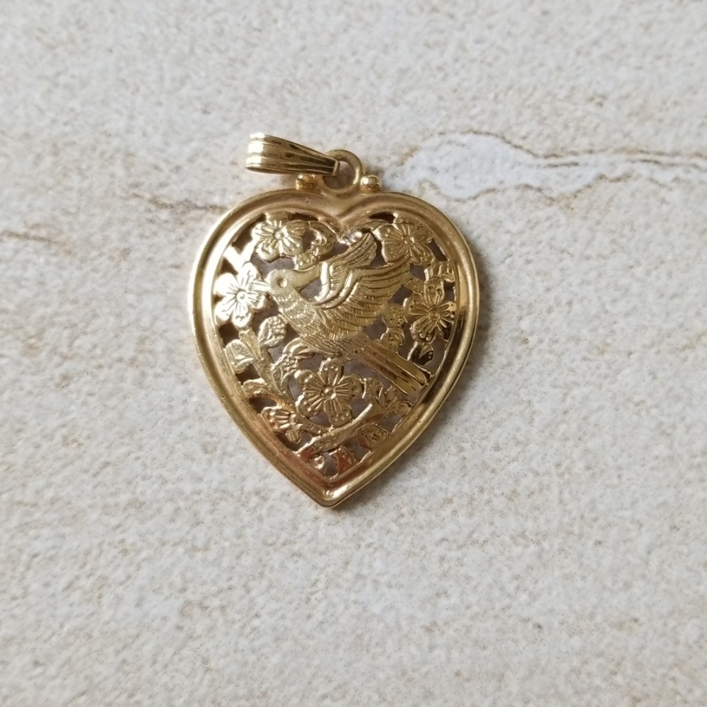 Mings heart Phoenix pendant